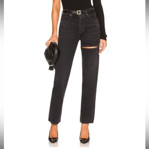 AGOLDE Lana Straight jeans, used once. Excellent condition. Fit true to size.